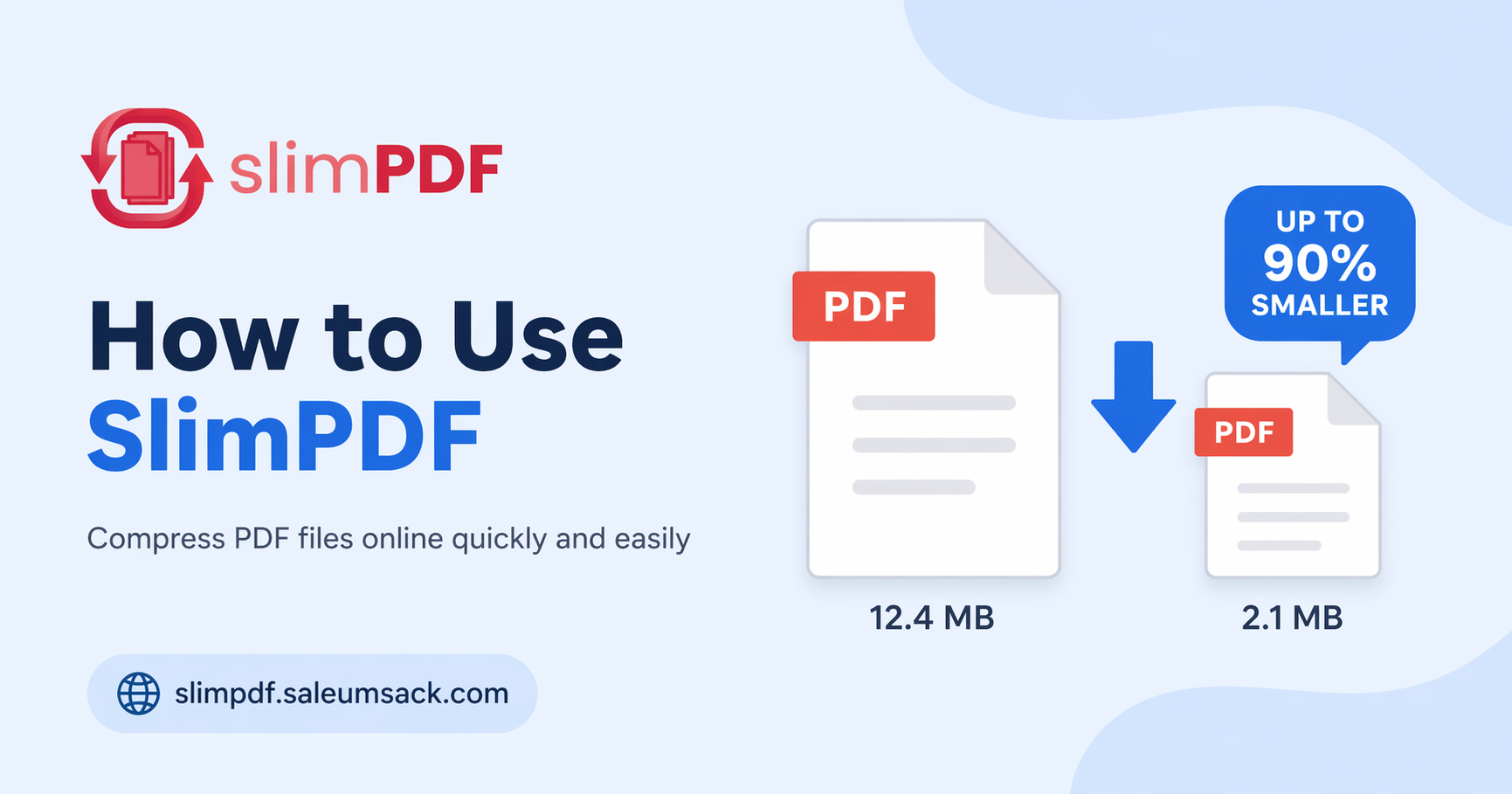 How to Use SlimPDF to Compress PDF Files Online cover image